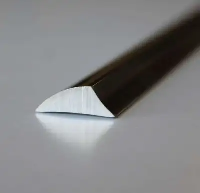 Lokar Exterior Trim; Billet Aluminum; Smooth; Polished Finish; 6 ft. Stick;