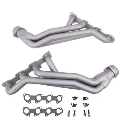 BBK Performance Dodge 5.7 Hemi Challenger Charger 1-3/4 Long Tube Exhaust Headers Titanium Ceramic 05-08