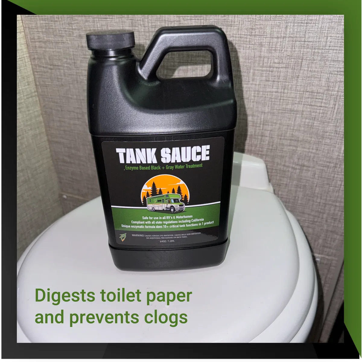 Tank Sauce For rv And Travel Trailers; Enzyme Based Without Bacteria product image