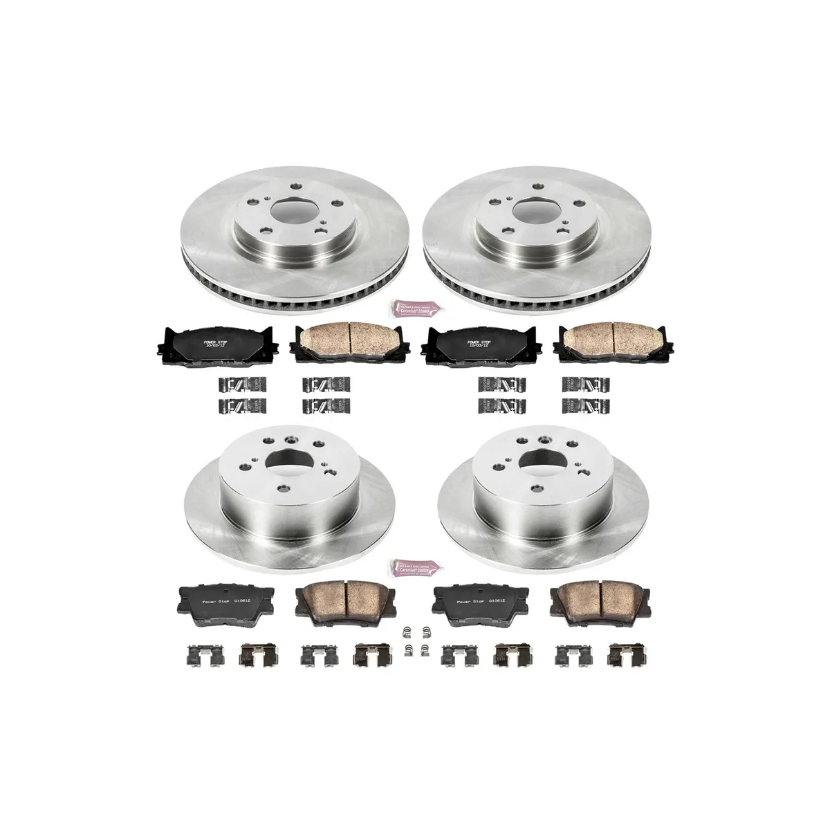 Autospecialty Brake Kit fr 2007-2012 Lexus Es350 2008-2012 Toyota Avalon 2007-2011 Toyota Camry product image