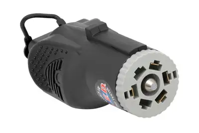 Draw-Tite 7way Flat Pin to 4 & 5 Flat Adapter W/Led Circuit Tester & Dust Cover