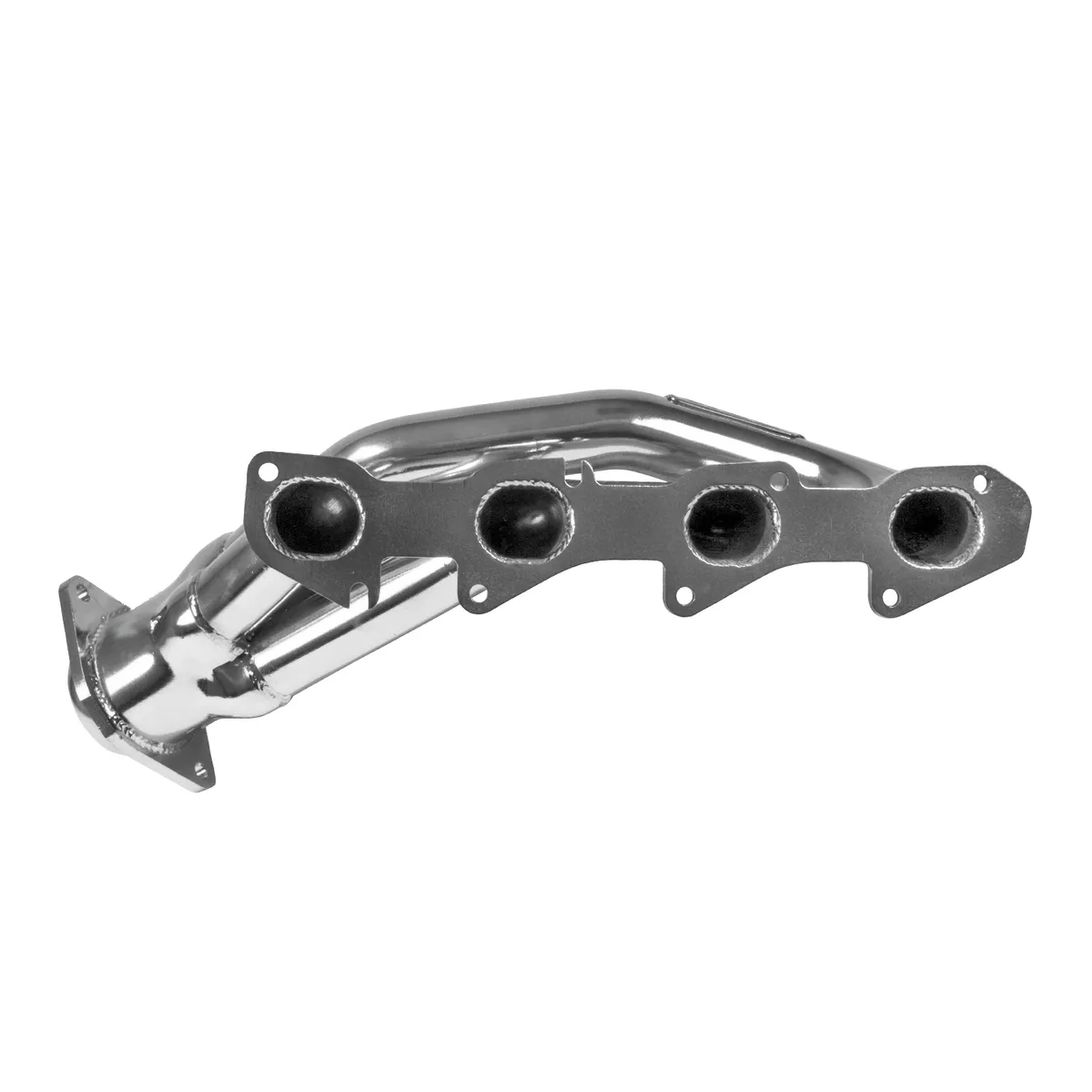 Dodge Challenger Charger 300C Magnum 6.1 Hemi 1-7/8 Shorty Exhaust Headers Polished Silver Ceramic 06-10 product image