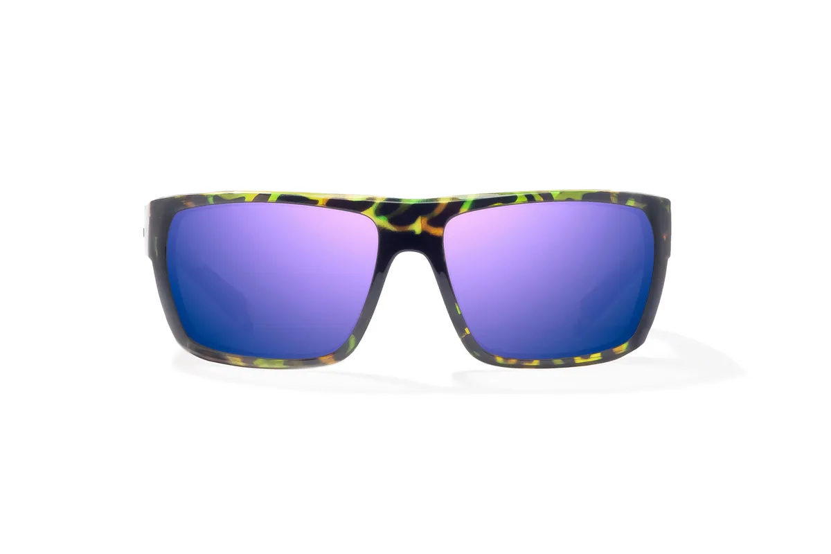 Palometa Gray Glass Blue Tort Matte Sunglasses product image