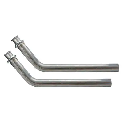 Pypes Performance exhaust Exhaust Manifold Down Pipe 2.5 in 3 Bolt Hardware Not Incl Natural 409 Stainless Steel Pypes Exhaust