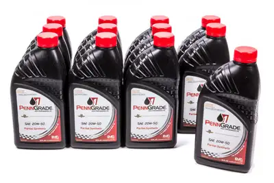 PennGrade 20w50 Racing Oil Case Partial Synthetic