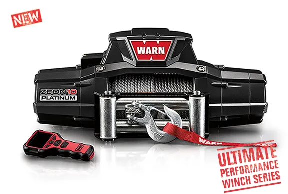 Warn ZEON 10 Platinum 10,000lb Winch with Wire Rope - 92810 product image