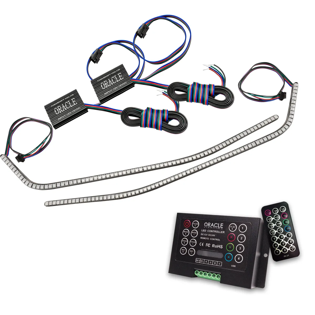ORACLE Lighting 2019-2023 Chevrolet Camaro ColorSHIFT Surface Mount Headlight DRL Modules product image