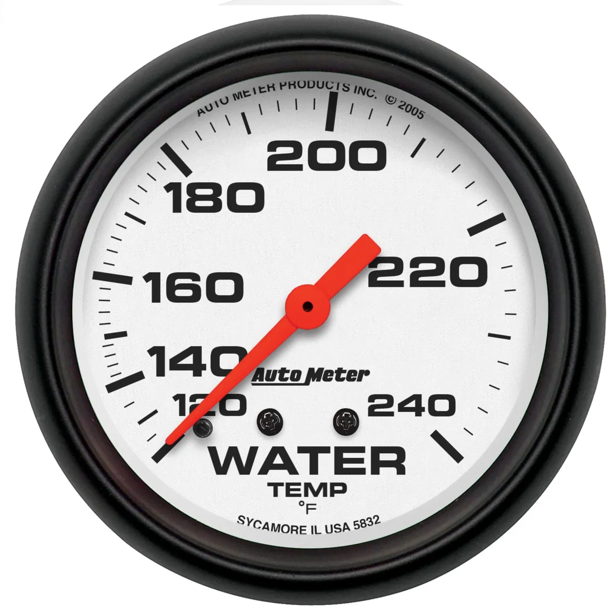 Gauge, Water Temp, 2 5/8", 120-240?F, Mechanical, Phantom product image