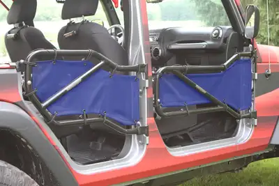 Steinjager Doors 2007-2018 Inserts Front and Rear Doors Royal Blue