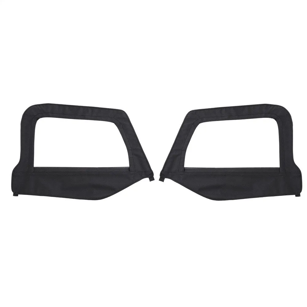 Smittybilt 9706 Wrangler Tj/Lj Replacement Upper Door Skins Only; Black Diamond