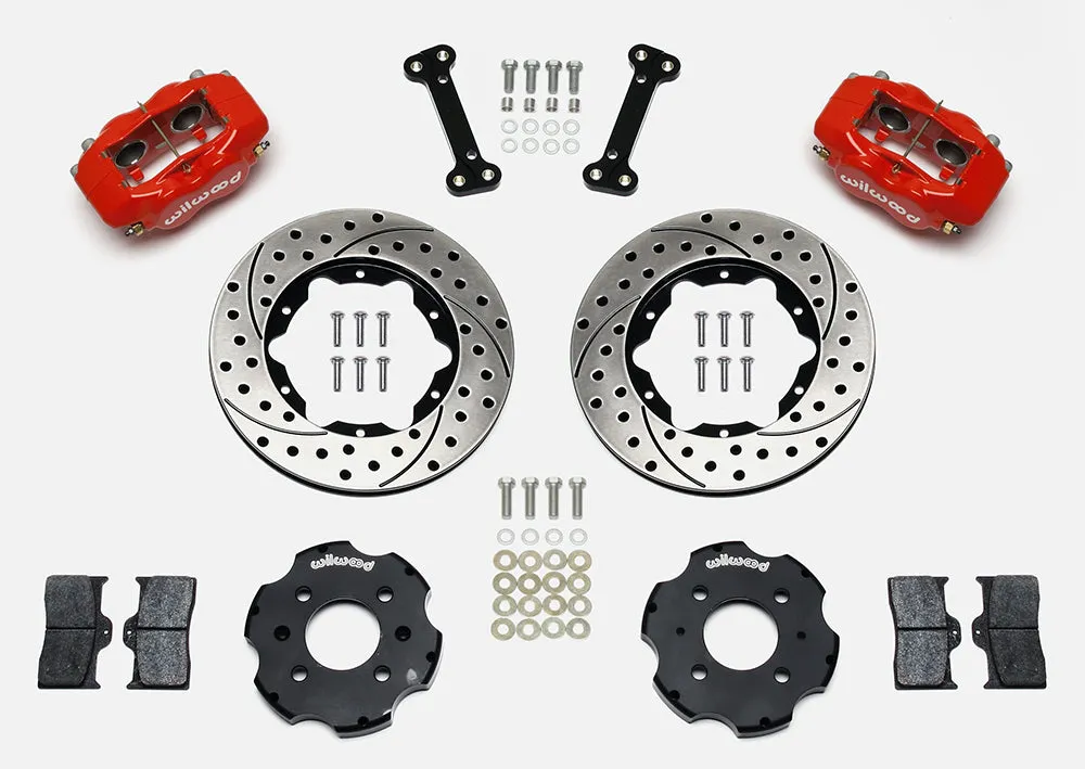 1988 - 2000 Honda Forged Dynalite Big Brake Front Brake Kit (Hat) - 140-8695 product image