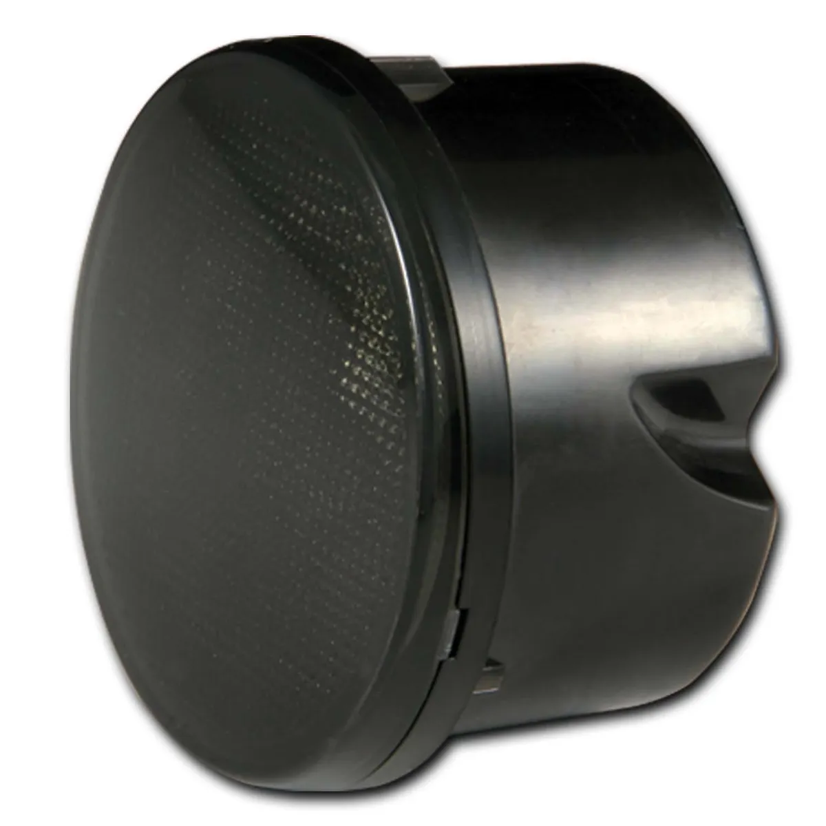 Turn Signal Light; Fits In Front Bumper; LED; Smoke Lens; Amber; Pair; product image