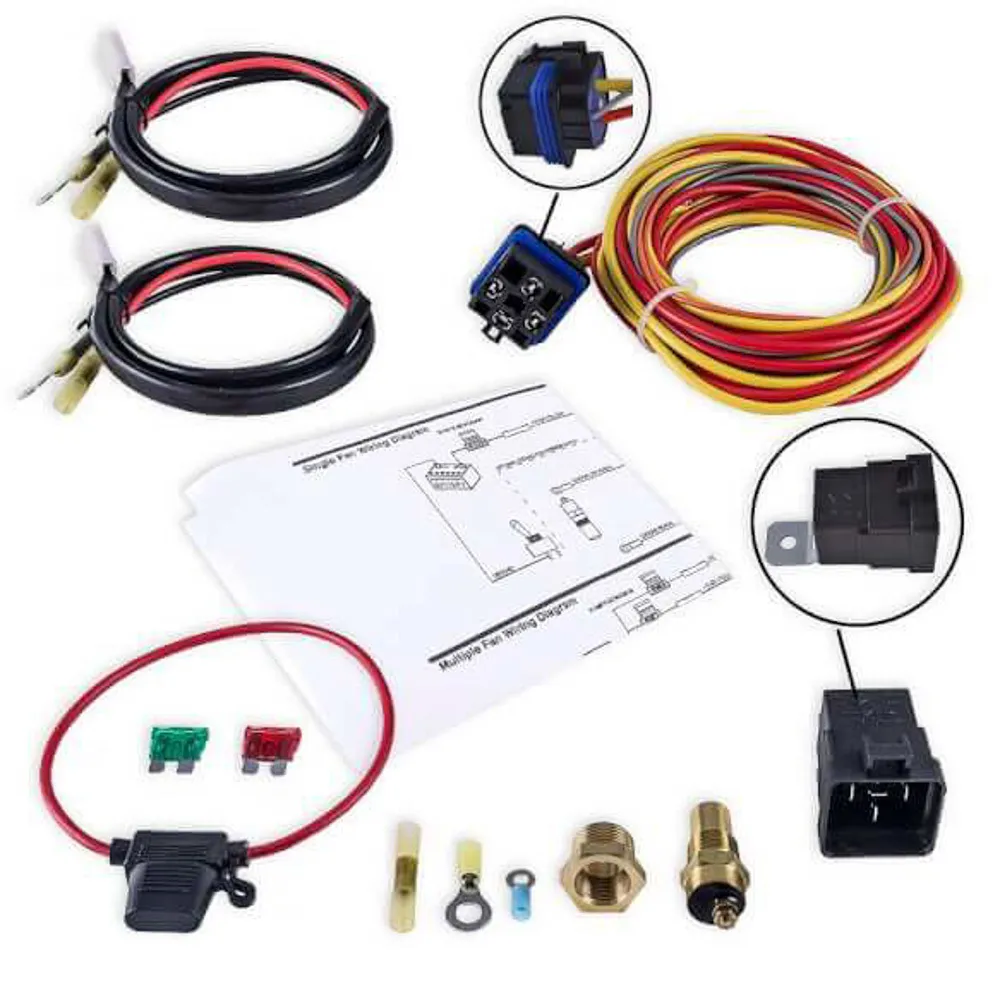 Holley Electric Relay Kit - For Frostbite Fan/Shroud Sys