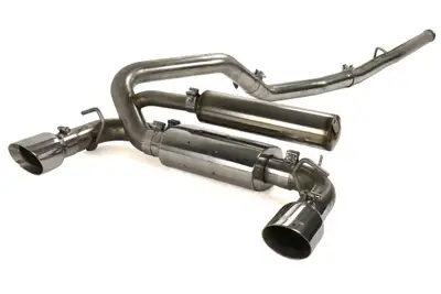 MBRP Exhaust Armor Plus Cat Back Exhaust System; 3 in.; Incl. Front Pipe/Ext. Pipe/Over Axle Pipe/Muffler/Tailpipes/Hardware/Dual 4.5 in. OD Tips; Dual Rear Exit; T409 Stainless Steel;