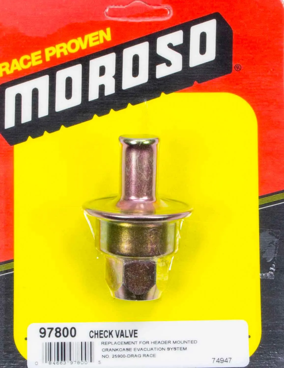 Moroso Replace Check Valve Crank