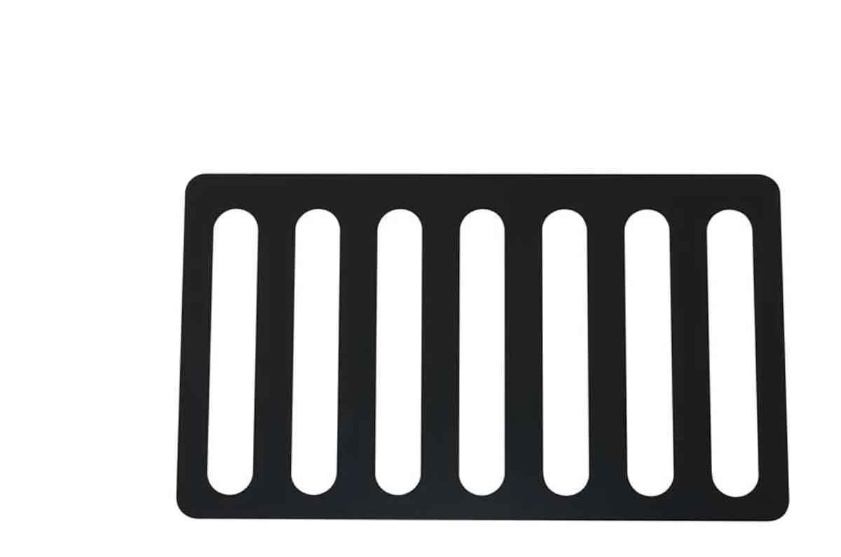 Jeep JK Hood Vent 07-18 Wrangler JK Powdercoat Black Kentrol product image