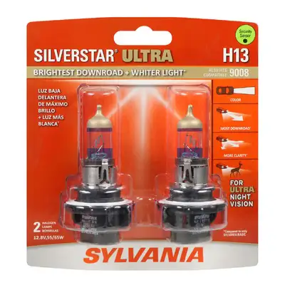 Sylvania Sylvania H13 Silver Star Ultra Headlight Bulb Pair