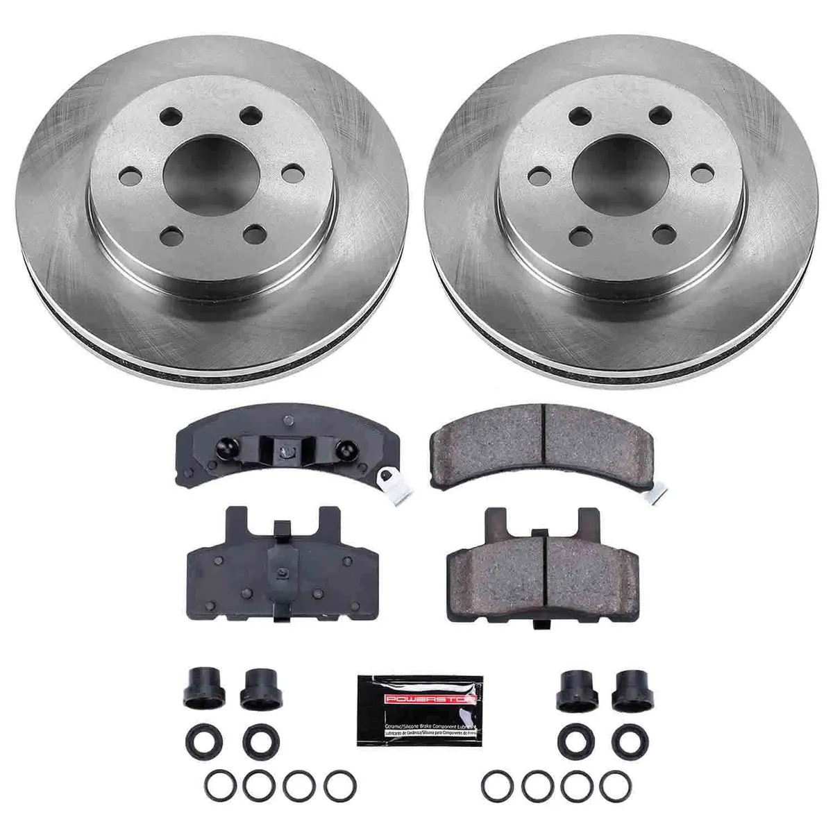 Z17 Direct Replacement Kit: Rotors; Ceramic Pads W/Hardware product image
