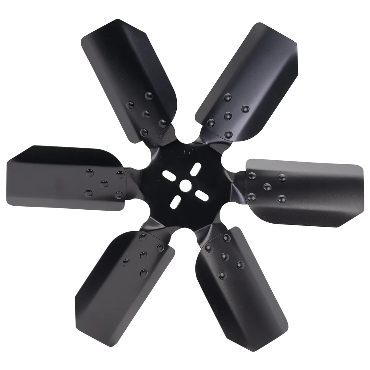 19 Standard Rotation Rigid Race Fan, Steel Blade product image