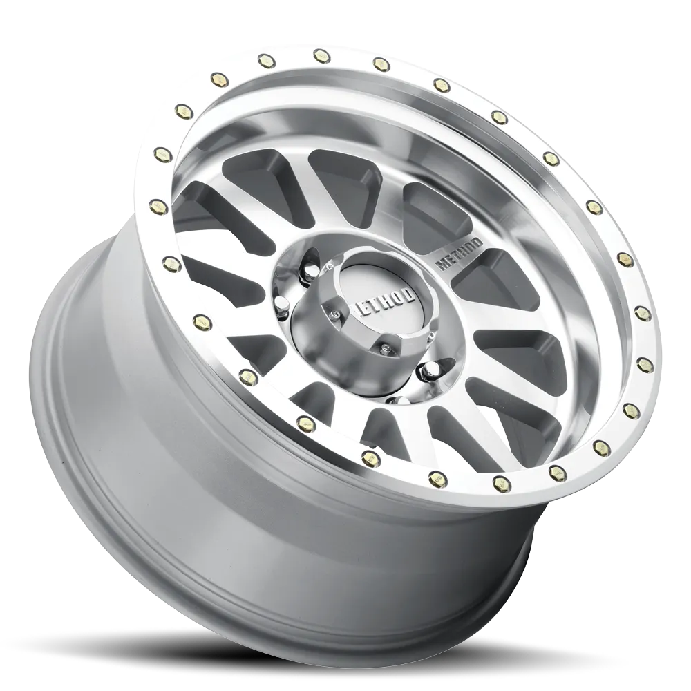 Aluminum Wheels 20x10 Double Standard MR304 Bolt Pattern 8 On 170 Offset -18 Lip Size 3.9 Machined SL Clear Coat Method product image
