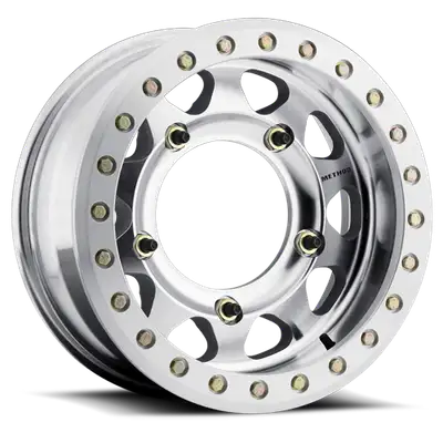 Method Race Wheels Aluminum Wheels 17x8 Buggy Beadlock MR101 Bolt Pattern 5 On 205 Offset -51 Lip Size 5.16 Raw Machined Method