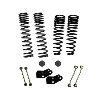 Skyjacker 2.5 Inch Dual Rate Long Travel Coil Spring Lift Kit with Shock Extensions 2020-2022 Jeep Gladiator JT Non-Rubicon Skyjacker