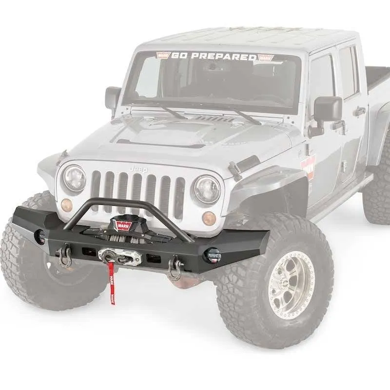 WARN - Full Width Version; One Piece Design; Direct-Fit; Mounting Hardware Included; With Grille Guard; With Internal Winch Mount; With Shackle Mounting Tabs product image