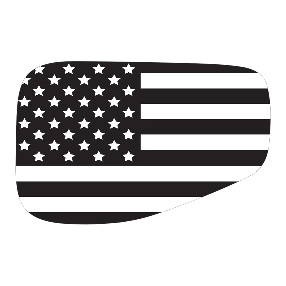 Black & White Flag Gas Cap Decal for JT or Gladiator product image