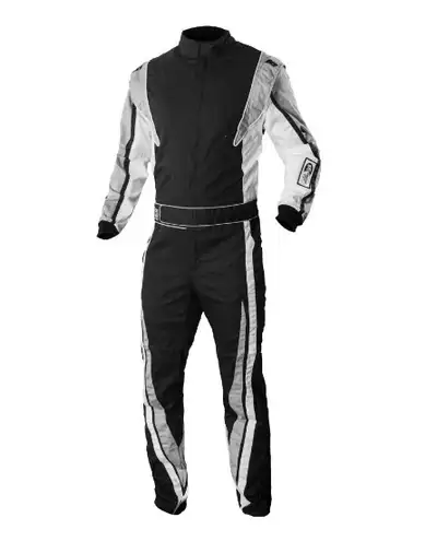 K1 RaceGear Suit Victory Black Large SFI 3.2A/1