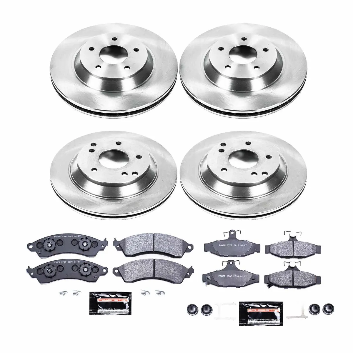 Track Day Kit-Stage 1 Kit For Track Day Enthusiasts: Rotors And Pads-For Use W/Street Tires product image