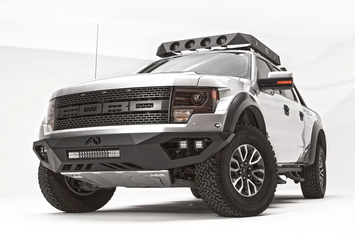 1014 Raptor Vengeance Front Bumper w/ no Guard Matte Black product image
