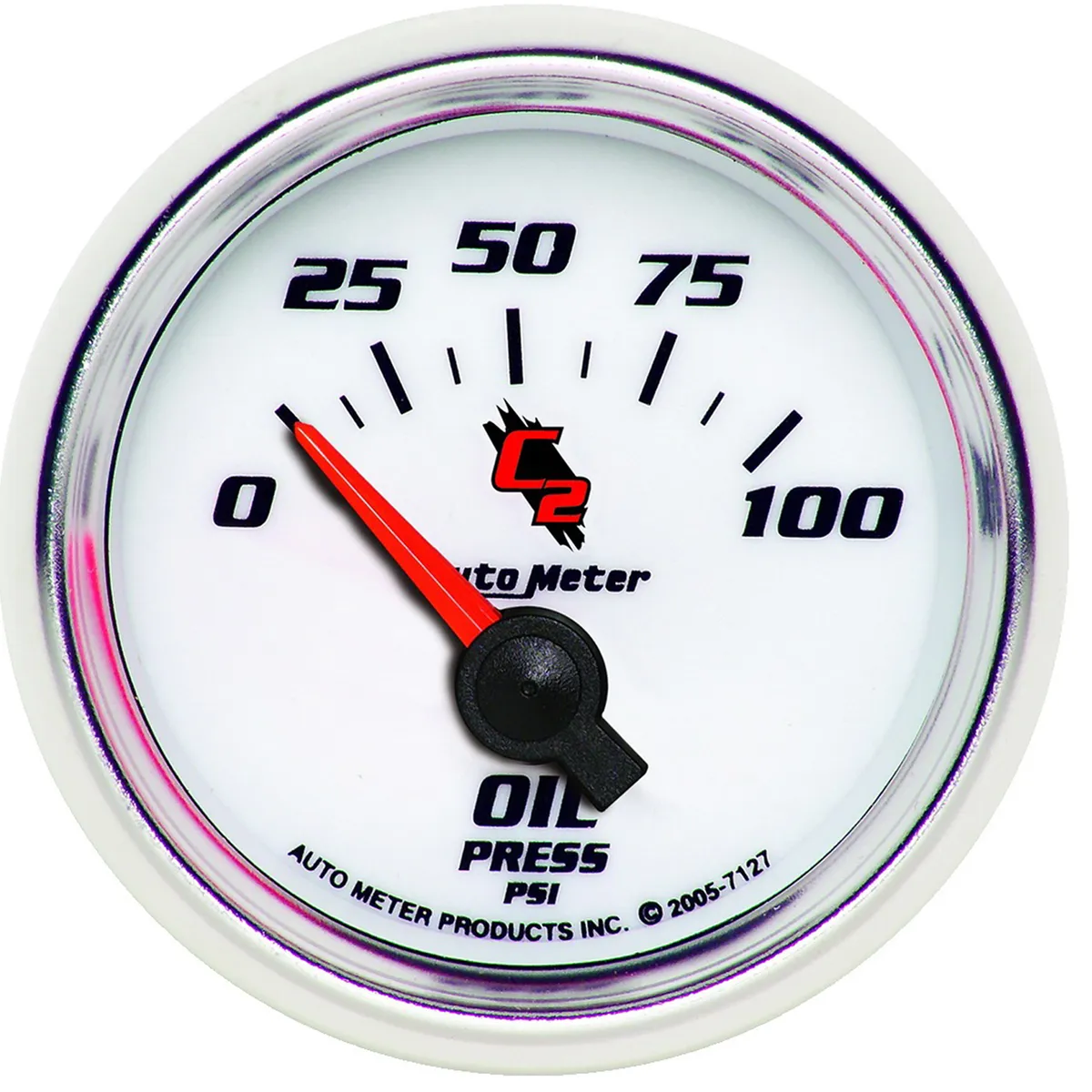 Gauge, Oil Pressure, 2 1/16", 100psi, Electric, C2 product image