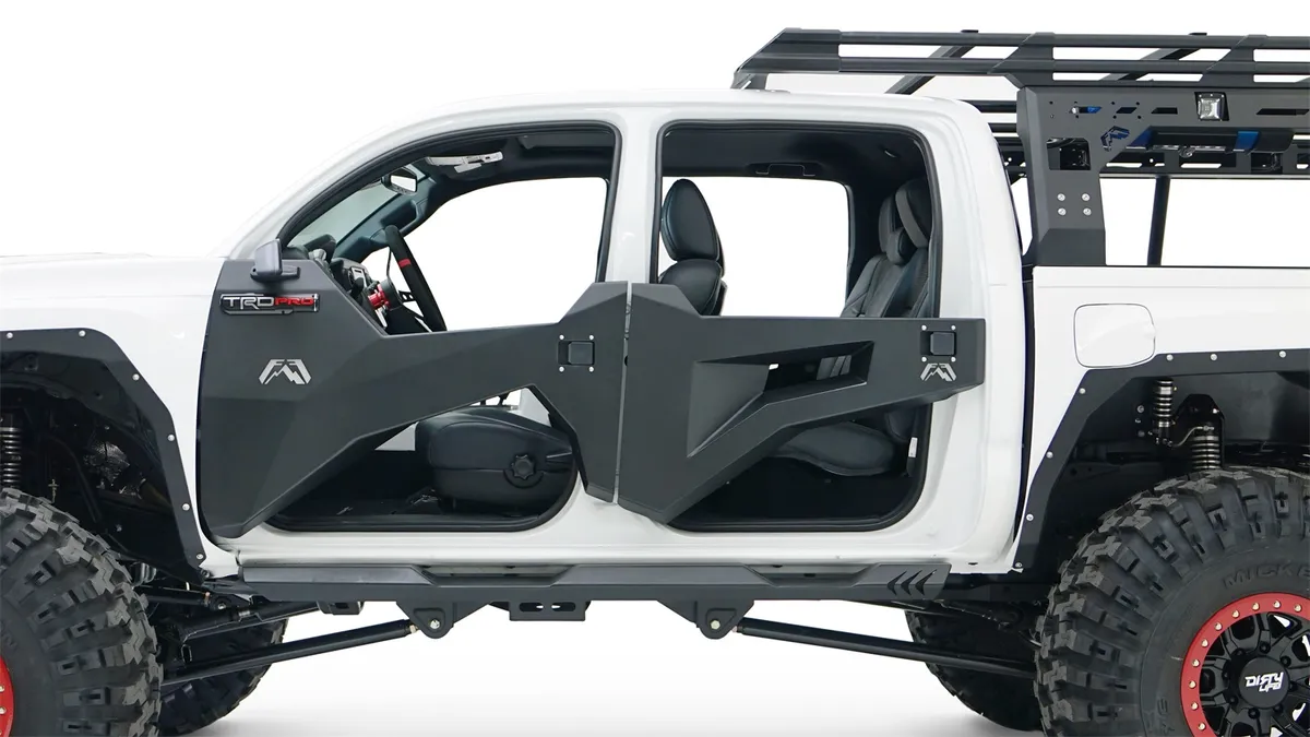 99-04 F250 F350 Fab Fours Elite Front Bumper w Full Grille Guard product image