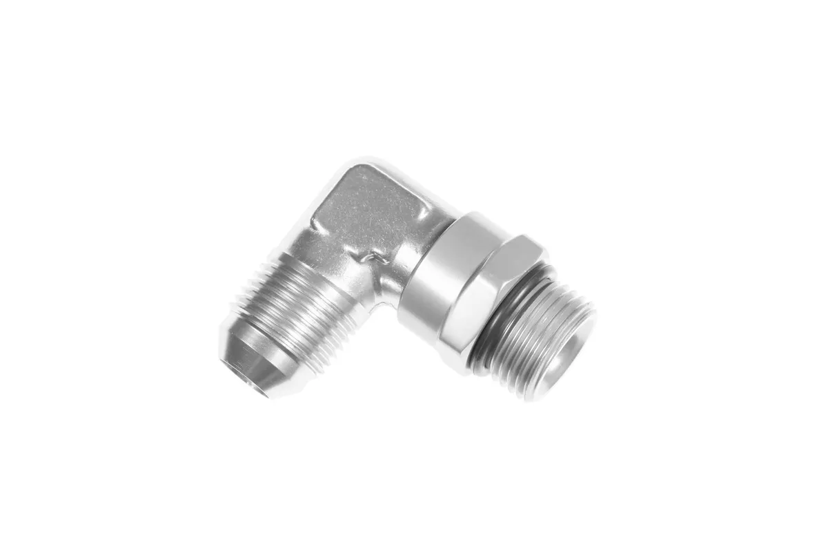 Redhorse Performance 6AN Male to 6AN ORB Male Swivel 90deg Clear