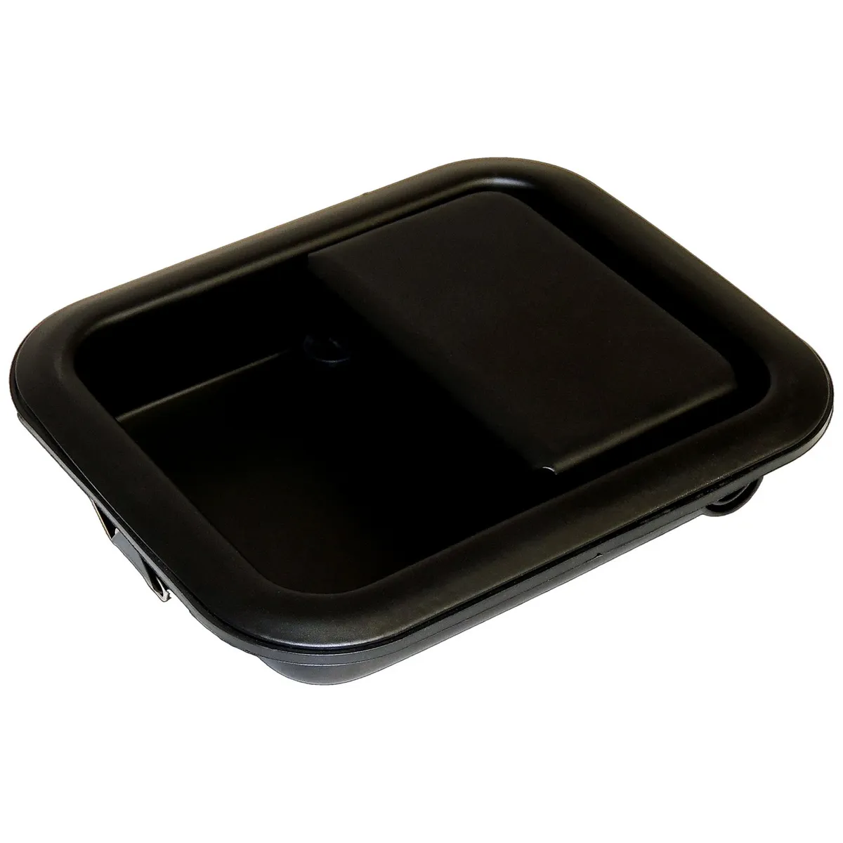 1981-1983 CJ-5 CJ w/ Full Steel Doors; Black; Right side 1981-1986 CJ-7 CJ w/ Full Steel Doors; Black; Right side 1981-1986 CJ-8 CJ w/ Full Steel Doors; Black; Right side 1987-1995 Wrangler YJ w/ Full Steel Doors; Black; Right side 1997-2006 Wrangler T product image