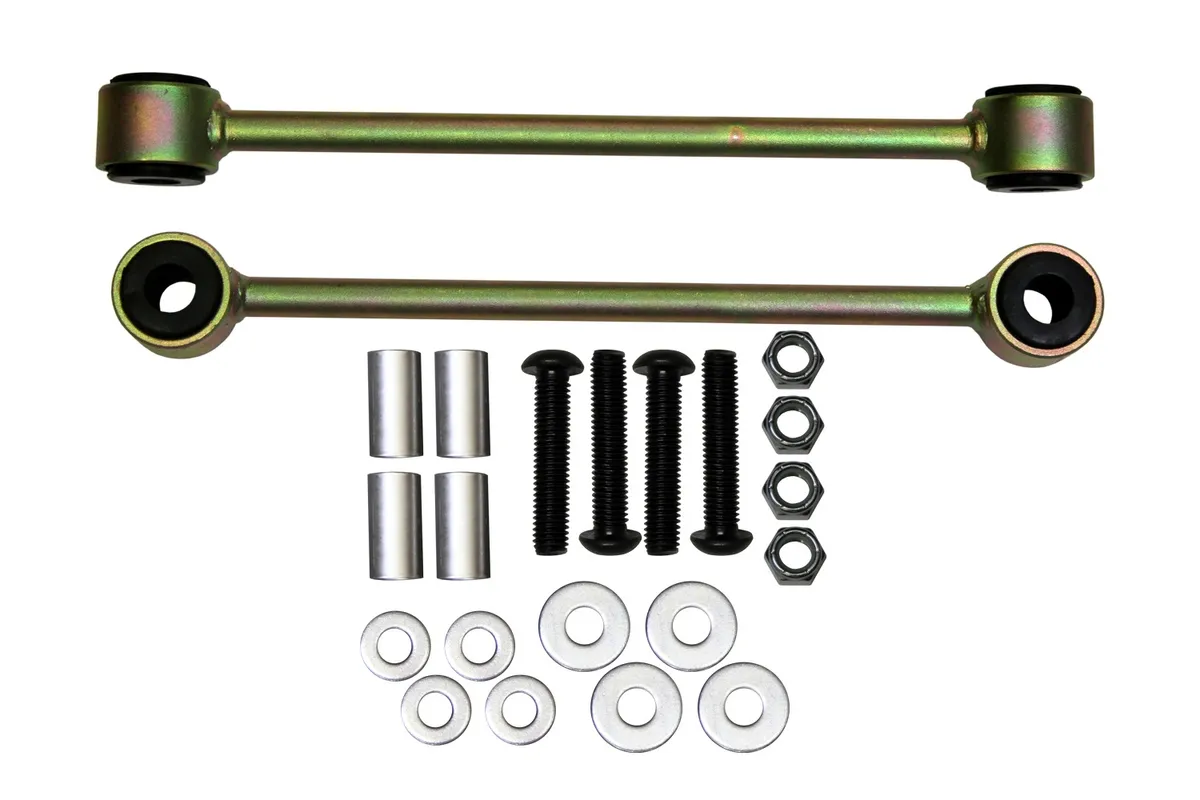 Sway Bar Extended End Links Lift Height 2-3.5 Inch Black Rubber Bushings 07-18 Wrangler JK Skyjacker product image