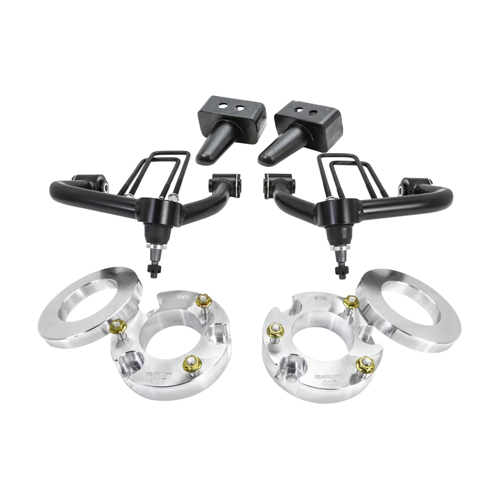 ReadyLift 3.5 Coil Spring Spacer Front-4.0 Flat Block Rear-2 Piece Drive Shaft 2017 Ford F250f350