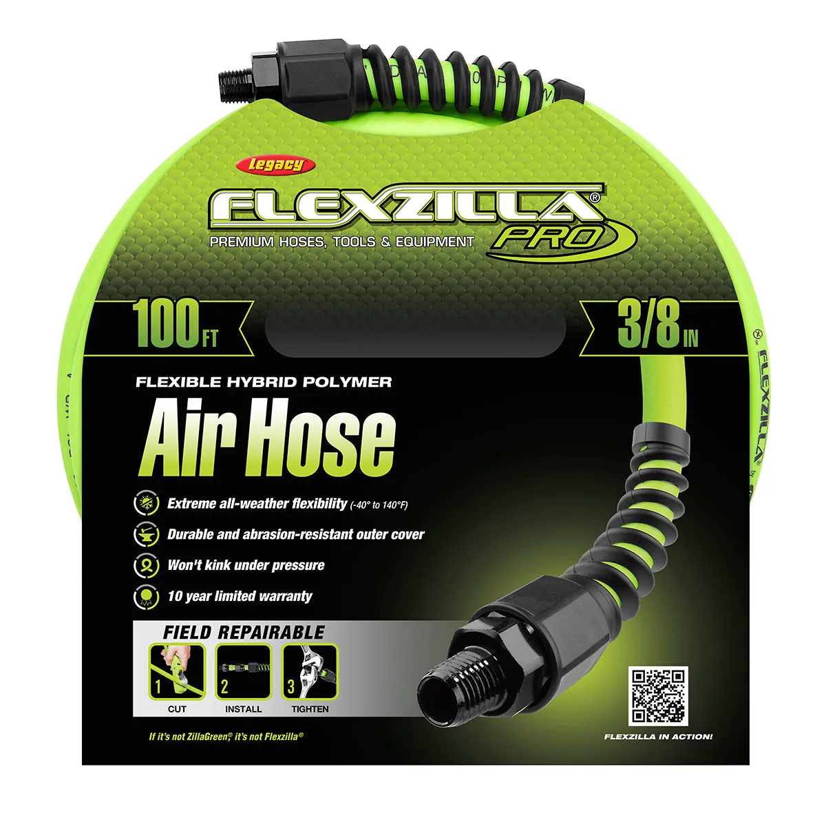 Fzp Air Hose 3/8in 50ft 1/4mnpt product image