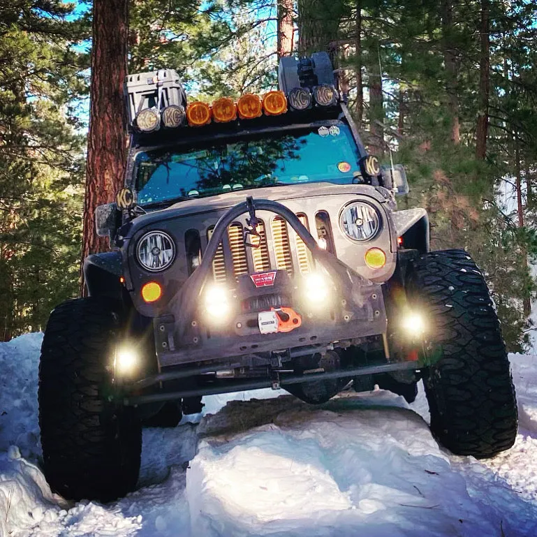 Jeep JK Steerable Knuckle Pod Light Mounts (2007-2018 Wrangler) product image