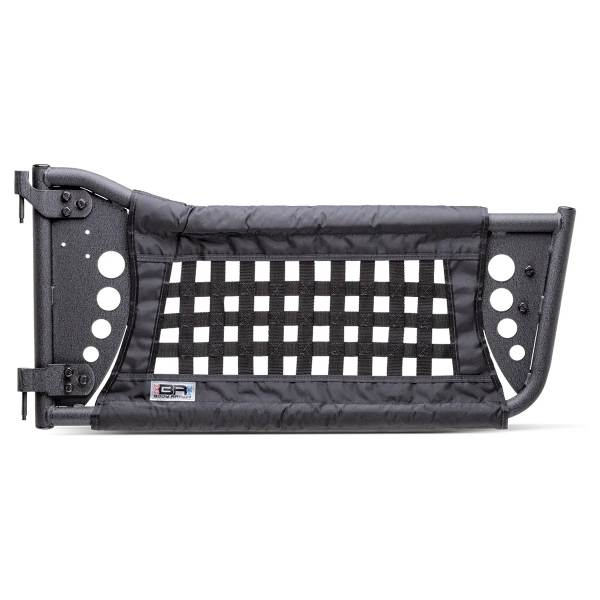 Trail Doors; Gen III; Pair; Steel; Nylon Webbing Included; Textured Black Powder Coat; product image