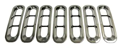 Crown Automotive Jeep Replacement RT Off-Road - Plastic Chrome Grille Insert Set
