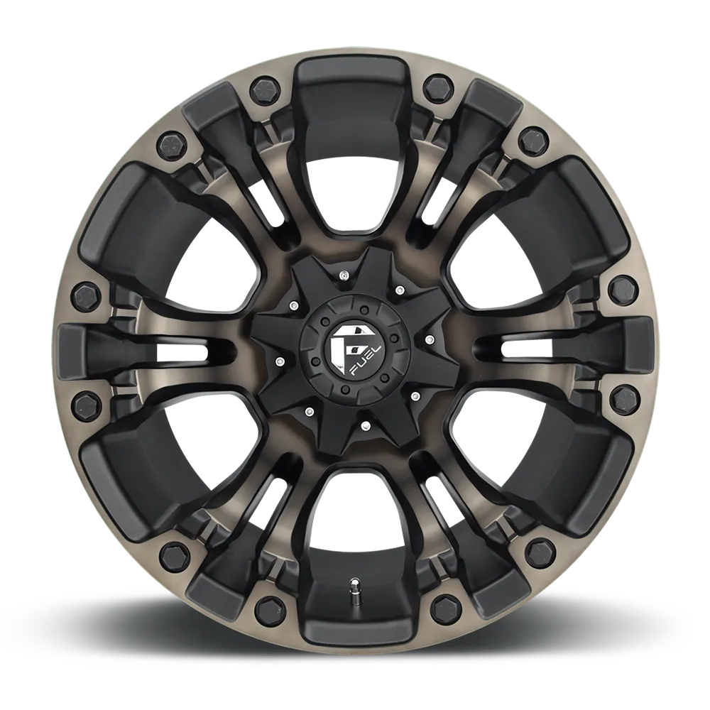 Fuel Wheels | Vapor | Matte Black Double Dark Tint product image