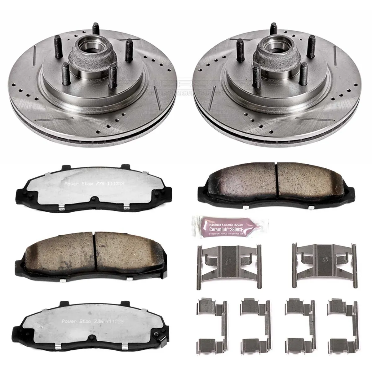 Z36 Truck Tow Brake Kit Front 2000-2004 Ford F-150 Pickup 2WD 2002-2003 Lincoln Blackwood product image