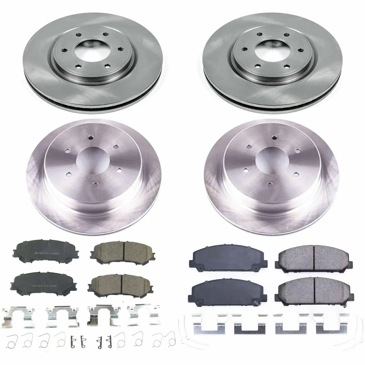 Z17 Direct Replacement Kit: Rotors; Ceramic Pads W/Hardware product image