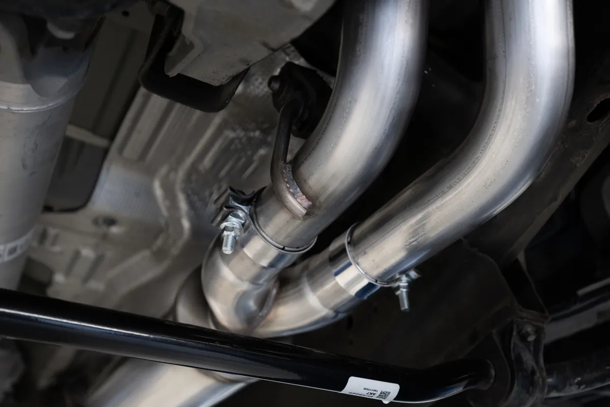 MBRP 2021-2025 Cadillac Escalades 6.2L. Excludes V-Series T304 Stainless Steel 3 Cat-Back 2.5 Dual Split Rear S5007304 product image