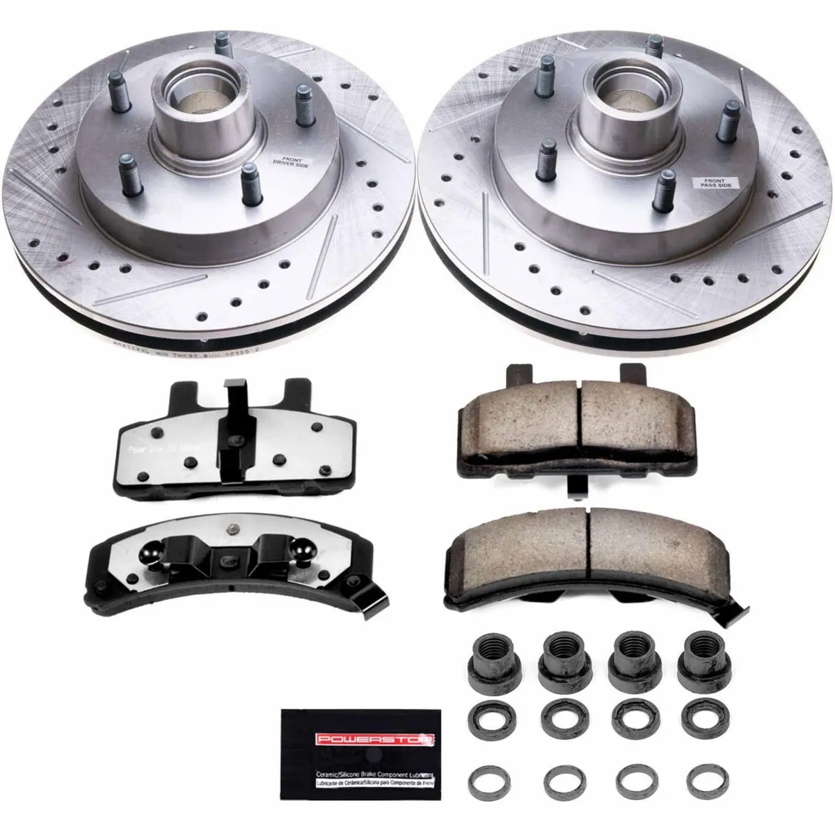 Z36 Truck/Tow Upgrade Kit: Drilled/Slotted Rotors; Carbon-Fiber Ceramic Pads W/Hardware product image
