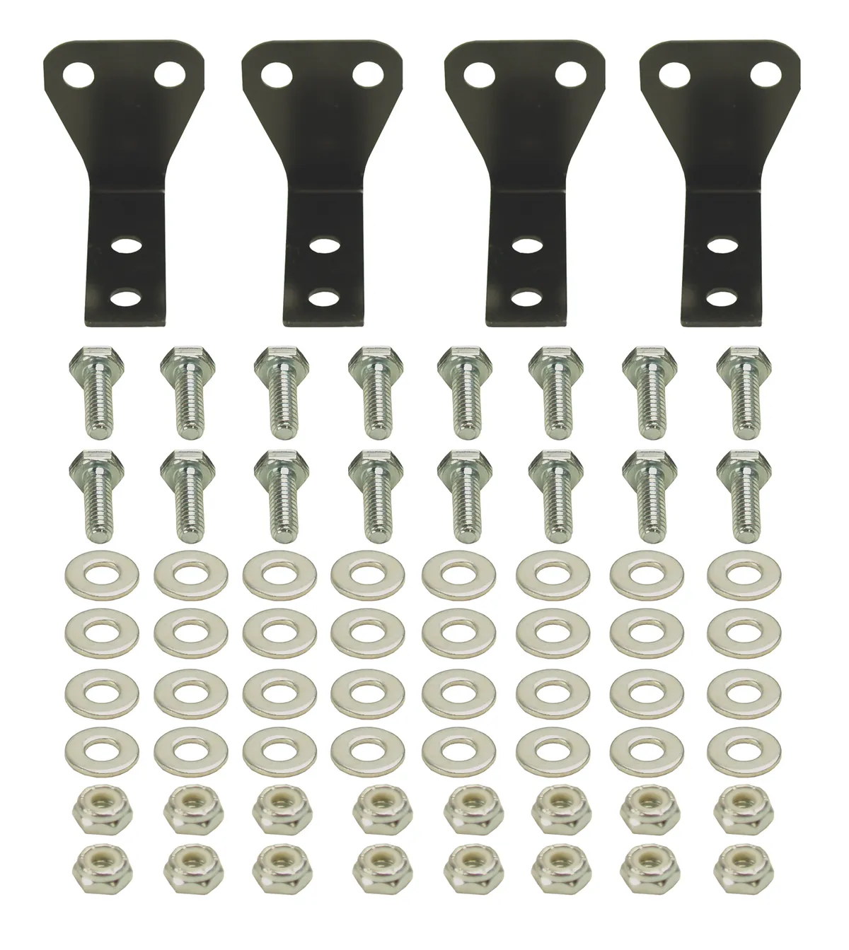 Derale 50020 Stack Plate Cooler 4 Way Mount Bracket Kit product image