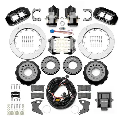 Wilwood Brakes Kitrearepbfnslbig Fordnew Style 2.50 Offset12.88 Rotorsrpred