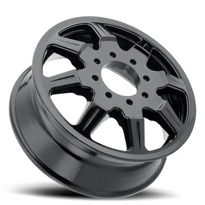 Mayhem Mayhem Dually Wheels Monstir Dually 8101 GB 20x8.25 Inner Dually Black 127 Off Set 8 Lug 9.63 BSM 121.3 Bore 165.1 Bolt Circle Cast Aluminum