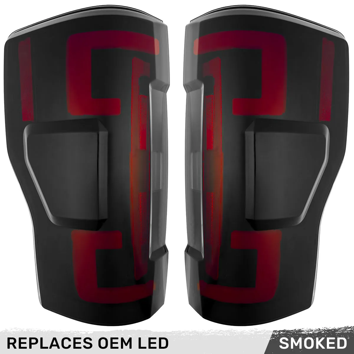 Ford Superduty F250350450550 17-19 Replaces OEM LED Style Tail Lights With Blis Blind Spot Warning System Oled Tail product image